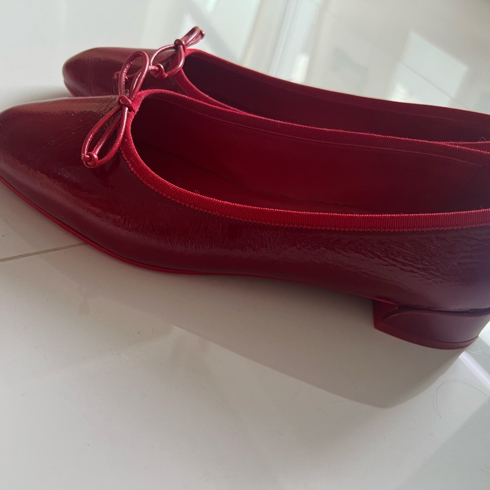 Christian Louboutin - Sweetie Jane Flat - Red - 38.5 - Picture 10 of 12